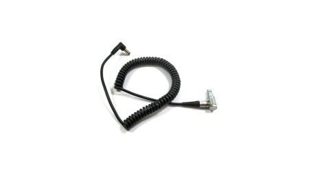 Кабель питания витой 45-80 см Lemo 2pin - 5x2, 5 мм 