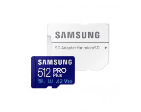 Карта памяти 512Gb MicroSD Samsung PRO Plus + SD адаптер