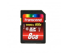 Карта памяти 8Gb Transcend SDXC/SDHC Class 10 UHS-I 600x