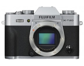 Fujifilm X-T20 silver body..